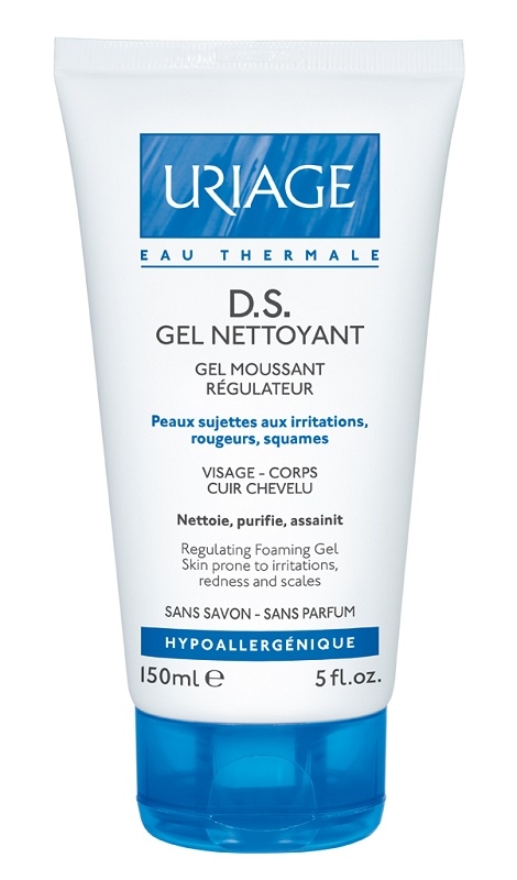 URIAGE D.S. habzó gél seborrhoeás bőrre 150 ml.jpg